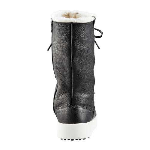 Baffin Women's YORKVILLE Waterproof Insulated Tall-Height Winter Snow Boots, Leather Upper, Wool Lining, Slip-Resistant Base4