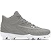 Under Armour Men's Leadoff Mid 3.0 Baseball Cleat, (100) Baseball Gray/Baseball Gray/White, 12.5, US
