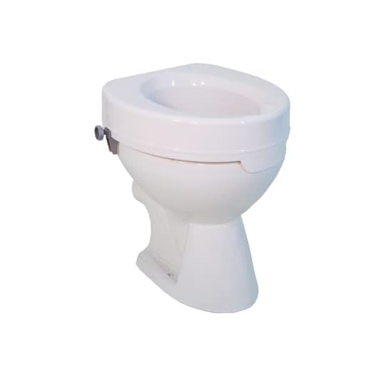 Drive Devilbiss 4-Inch Raised Toilet Seat Without Lid, White