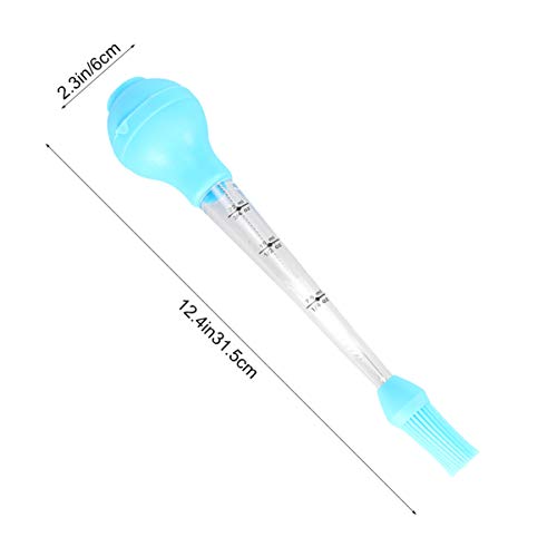 UPKOCH 1 conjunto de utensílios de peru com escova de silicone resistente ao calor, separador de gra