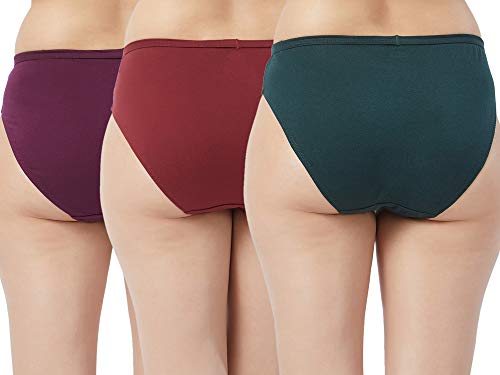 Image of Fruit of the Loom Women's Bikini(Colors and Prints May Vary) (Pack of 3)
