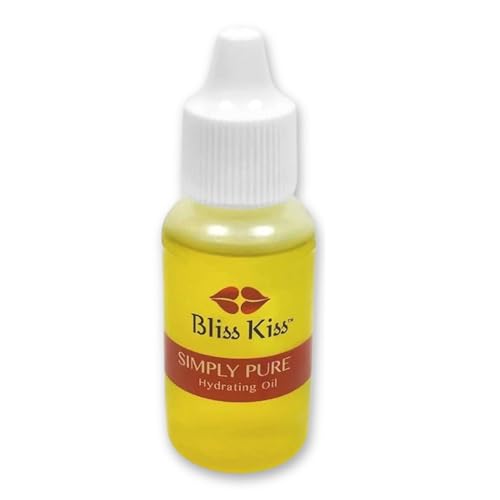 Bliss Kiss | Fragrance Free | Nail Oil Cuticle Dropper w/Vitamin E & Jojoba⏤Nail Strengthener Nail Growth Oil and Serum for Brittle Peeling Breaking Thin Nails | 0.5oz |