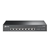 TP-Link スイッチングハブ 10gbps対応 8ポート 全ポート10g マルチギガ対応 ラックマウント/据え置き プラグ＆プレイ 金属筺体 設定不要 メーカー保証5年 TL-SX6008 【Amazon.co.jp限定】