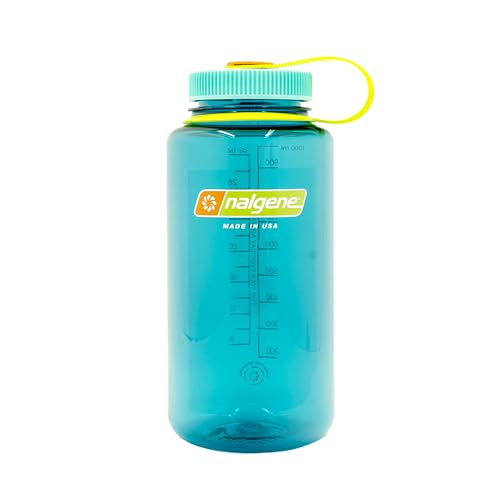 Image of Nalgene 32 oz Wide Mouth Water Bottle | BPA-Free, Durable & Leak Proof, Lightweight Bottle for Hiking & Gym, Work & Travel