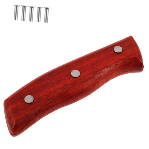 Holibanna Mango de Cuchillo de Cocina de Madera Cómodo y Ligero Accesorio Reemplazable para Cortadores Profesionales Resistente y Práctico para Chefs