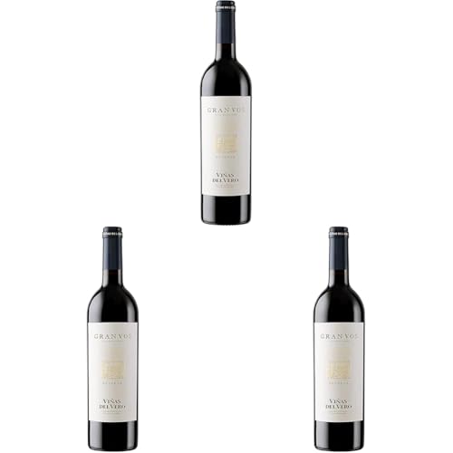 Viñas Del Vero Gran Vos Reserva Vino D.O. Somontano, 750ml (Paquete de 3)