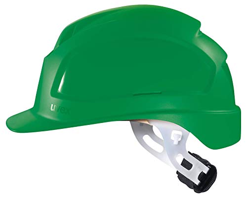 Uvex pheos E-WR unbelüfteter Schutzhelm für Elektriker - Kopfschutz Grün