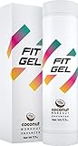 Fit Gel Workout Enhancer Roll-On Gel Stick (Coconut Scent) | Hot Cream | Ideal with FitGel Waist Trimmer | Boost Your Workout and Increase Sweat | Sweet Scent, Easy Applicator Stick