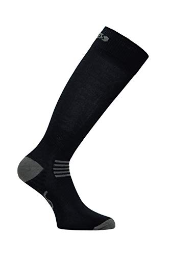 Eurosocks Ski Superlite Socks, Black, Large