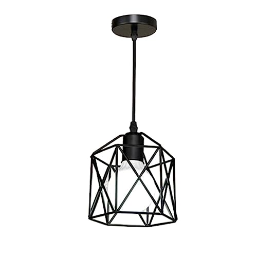 Lustre industriel blanc idéal au-dessus d'une table de salle à manger