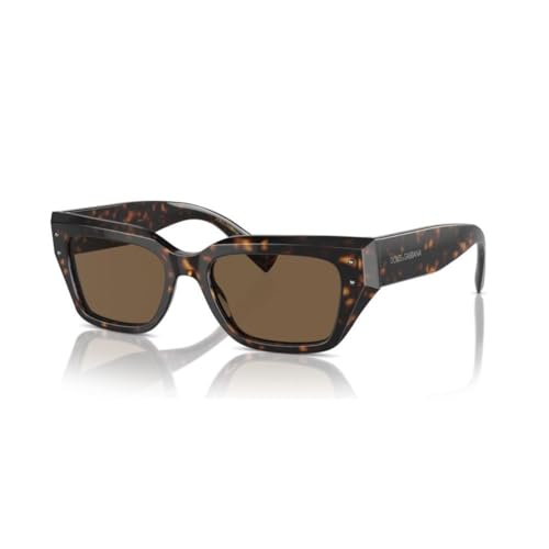 DOLCE & GABBANA DG4462 SUNGLASSES HAVANA 52mm