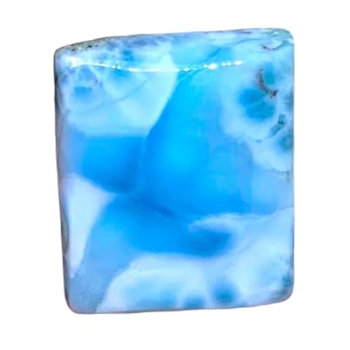 Larimar naturel 20x17mm cabochon carré pour création de bijoux DIY