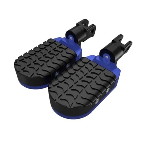 Pédales de moto réglables avec système rotatif anti-fatigue pour KLR650