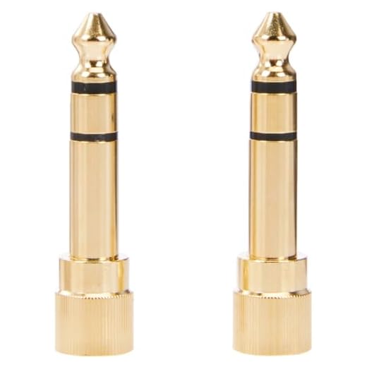 DeLock Adapter 6, 35 mm kontakt 3, 5 mm 3-stifts uttag, skruvbar, guld