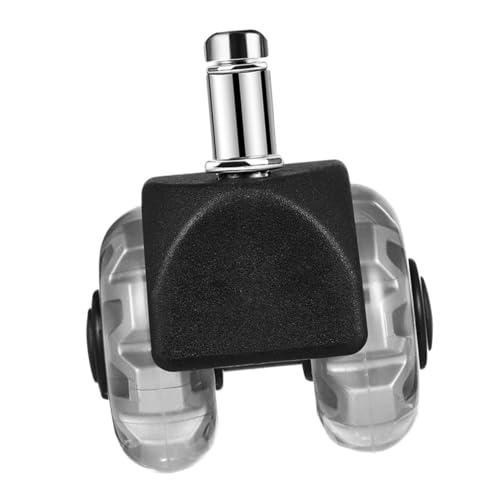 HAPINARY キャスター アクセサリー オフィス 椅子 ホイール 移動 交換用 ホイール オフィス 椅子 ユニバーサル キャスター キャスタ