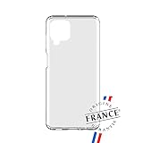 Muvit for France - Coque Soft Renforcée 100% Fabriquée en France & Recyclable Compatible avec Samsung Galaxy A12