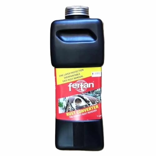 FROST Fertan Converter & Remover 1 Litre – Professional Metal Treatment with Zinc Layer Protection | Converts Corrosion, Prevents Oxidation & Is Fully Overpaintable for Long-Lasting Results