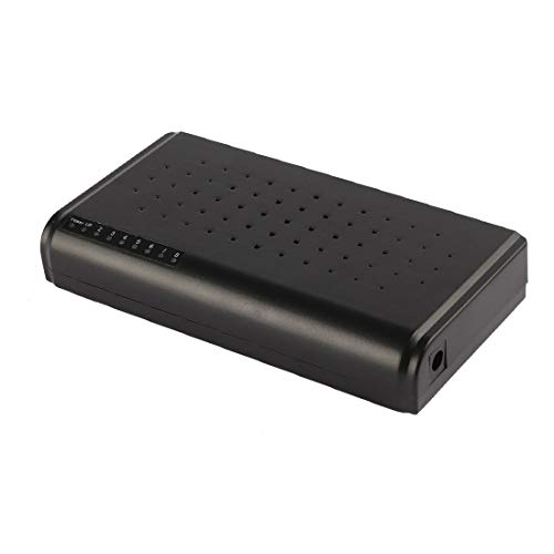 New Lon0167 Switch Ethernet PoE inteligente de 8 puertos 10/100Mbps con 7 puertos PoE 12V-55V miniatura 1