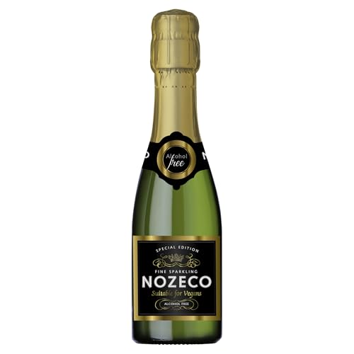 Nozeco - Alcohol Free Sparkling Drink made from alcohol-removed Wine - Vegan Case of 6 Piccolo (6 x 0.20 L)