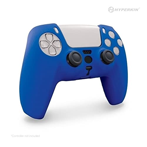 Coque en silicone bleu Hyperkin DualSense pour manette de jeu PS5 - 2