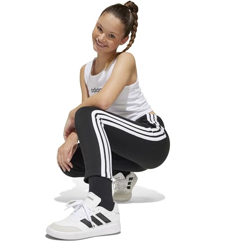 adidas Mädchen Essentials Pants, Black/White, 7-8 Years – Ansicht 5