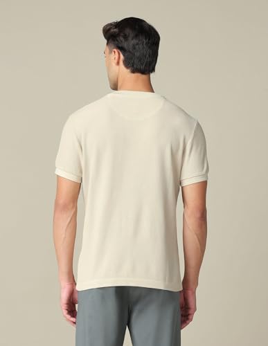Image of U.S. Polo ASSN. Solid Slim Fit Cotton T-Shirts for Men - Breathable & Comfortable, Half Sleeves Mens Casual T Shirts