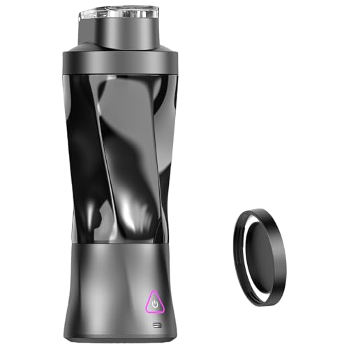 Licuadora de frutas portátil de gran capacidad de 700 ml, recargable por USB, exprimidor de motor de alta velocidad para jugos y batidos de proteínas
