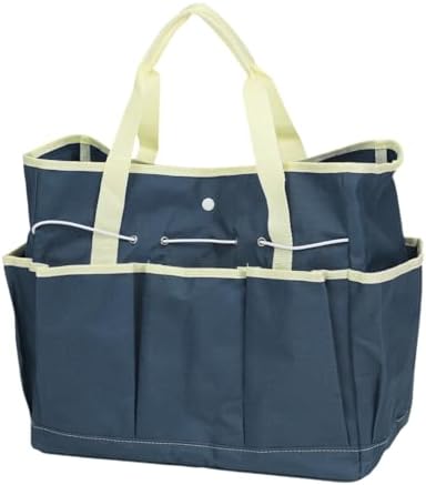 BLIRITEL Garden Tool Organizer,Waterproof Garden Tool Tote Bag with 8 Side Pockets,Outdoor Gardening Tool Storage Bag and Home Organizer for Gardener,Pottery,Electrician and Repairman - Thumbnail 2