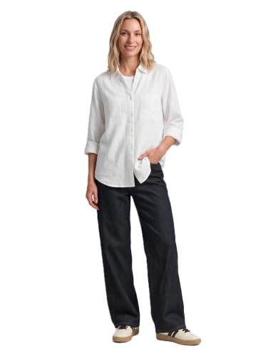 Tom Tailor Damen 1035247 Bluse, 20000-White, 36 – Ansicht 2