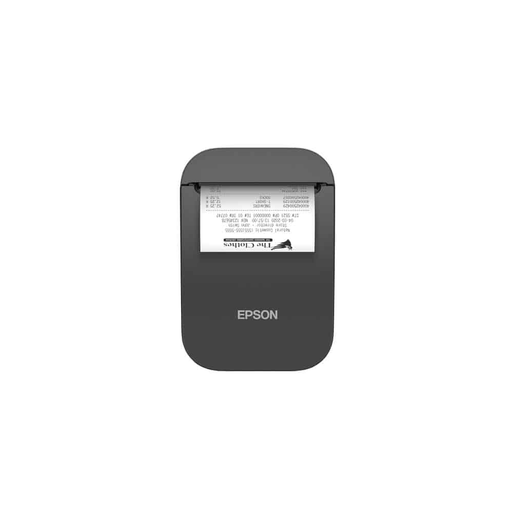 Epson TM-​P80II AC (121), Thermodruck, Mobiler Drucker, 203 x 203 DPI, 65 mm/​sek, Ober- & Vorderseite, 75 ?​m