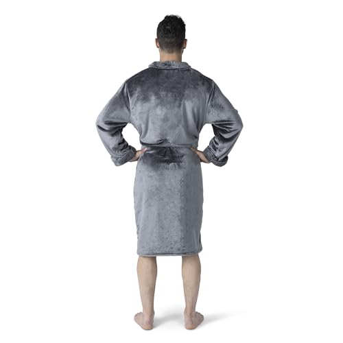 Northwest NBA Mens Transfer Patch Silk Touch Robe3