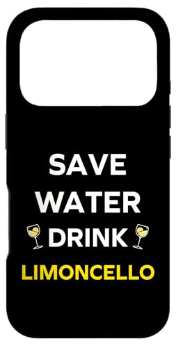 Alcohol Funny lemon Limoncello save water drink Limoncello �X�}�z�P�[�X iPhone 17 Pro �p