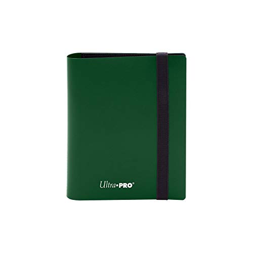 Image of Ultra Pro E-15368 Eclipse 2 Pocket Pro Binder-Forest Green