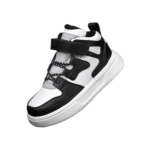 Boys and Girls Booys and Girls Board Shoes Adjustable Hook and Loop Classic Low Top Kids Sneakersard Shoes Adjustable Hook and Loop Classic Low Top Kids Sneakers Black