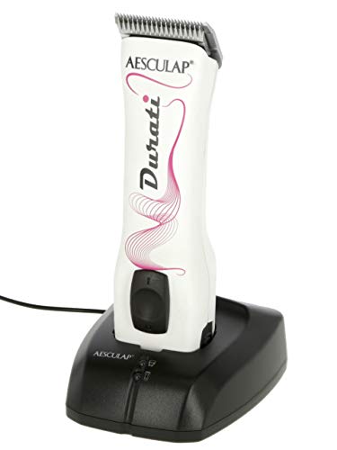 EHASO AESCULAP Profi Hundeschermaschine Set Durati Speed mit Scherk. 1,5 mm + Hundenapf + Aufschiebekammset