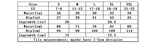 High Waisted Stretch Casual Jean Denim Joggers Drawstring Elastic Waist Stretch Loose Denim Pants Jogger Sweatpant Pant (Medium,Dark Blue)4