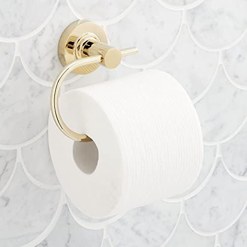 Signature Hardware 483956 Lexia Wall Mounted Euro Toilet Paper Holder