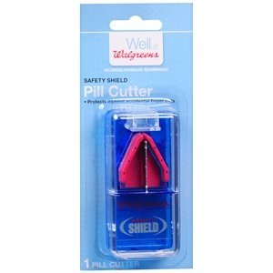 SATOHA Walgreens Safety Shield Pill Cutter 1 ea