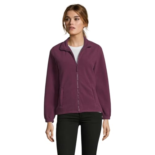 SOL´S Womens Fleecejacket North Burgundy, Größe:M