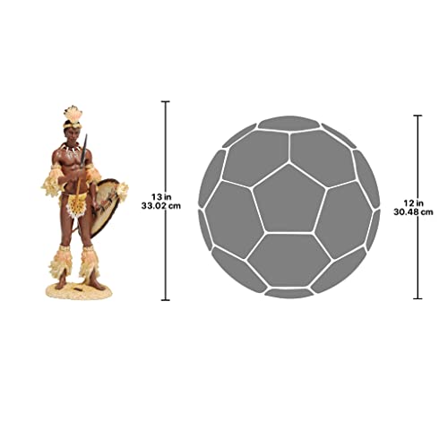 Design Toscano WU72061 Scultura di Shaka, il Re