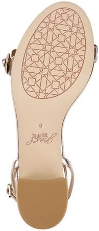 Jewel Badgley Mischka womens Sawyer Low Block Heel Sandals - Image 7