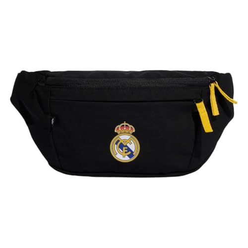 ADIDAS RIÑONERA REAL MADRID 4 LITROS NEGRO KB9763 WAISTBAG HOMBRE MUJER