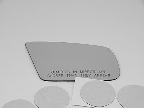 Aftermarket Mirrors Fits 87-93 FD Mustang Right Pass Convex Manual Mirror Glass Lens w/Adhesive USA