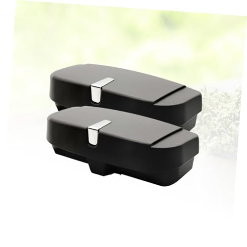 Étui de rangement pour lunettes de soleil voiture Alipis 2 pièces universel
