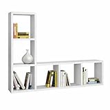 Ideale per tv e libri – mobile soggiorno multifunzione ideale come porta televisore e libreria insieme. La struttura in legno nobilitato è resistente e facile da pulire, pensata per chi cerca praticità senza rinunciare allo stile