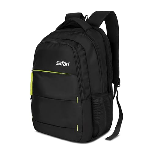 Safari Snap 35L Laptop Backpack Bag for Men & Women, School Bag for Boys & Girls, Ideal for Office use/School/College, 3 Compartment Formal Backpack with...
