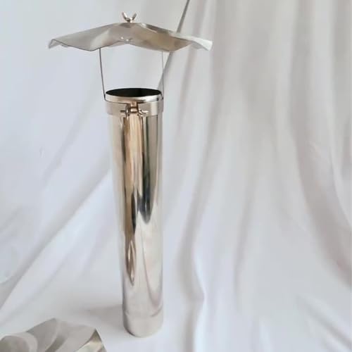 Chapeau de cheminée RichVibe acier inoxydable avec base - 2