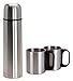 MIJOMA termos termos 1 l – stal nierdzewna, podwójne ścianki, w zestawie 2 kubki