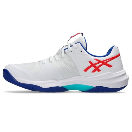 Image of ASICS Men's Sky Elite FlyteFoam 3 Volleyball Shoes, 8, White /ASICS Blue