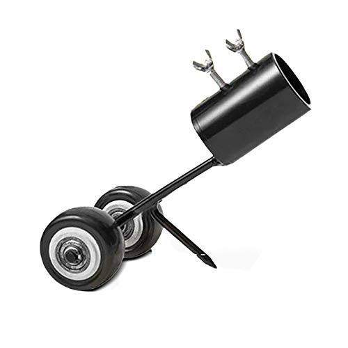 Unkrautstecher, Rasentrimmer Werkzeug für Rasenflächen mit Rädern, Unkrautrasierer Rasenmäher für Garten, Unkraut von Zufahrten entfernen,